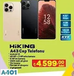 HİKİNG A43 CEP TELEFONU HİKİNG A43 CEP TELEFONU